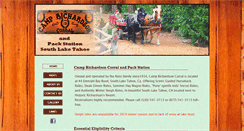 Desktop Screenshot of camprichardsoncorral.com