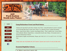 Tablet Screenshot of camprichardsoncorral.com